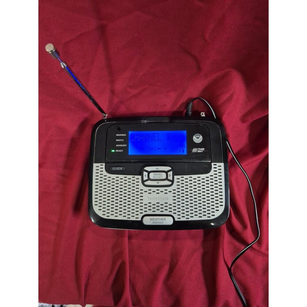 Radio Shack SAME NOAA Hazard Alert Weather Radio 12-262 OEM Adapter